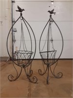 Plant Stand w/Baskets 40" tall