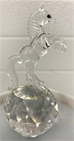 LaBut AB. Chrystal Horse Figurine (3 1/2"L)