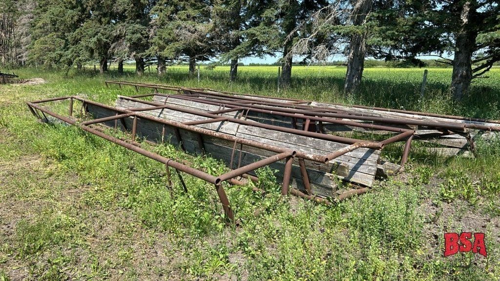 OFFSITE: Qty of Silage Bunk Frames