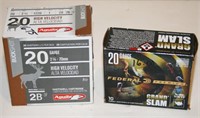 Box Of 25 20 Gauge Buckshot, Box Of 10 20 Gauge