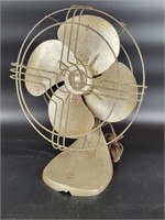 Vtg Wire Cage Jack Frost Fan 15" tall