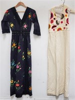 Pair of ladies' dresses