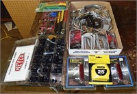 Lot: hardware, small C clamps, etc.; as is