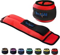 Yes4All Set of 2 Ankle/Wrist Weight Neoprene  Com