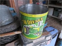 John Deere 730 Diesel Popcorn Tin