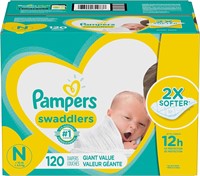 Pampers Diapers Newborn 120 Count