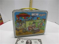 Vintage Flintstones lunch box metal