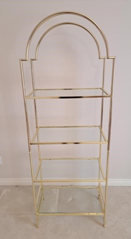 Lovely 4 tier decorator shelf.