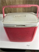 Small Red igloo cooler