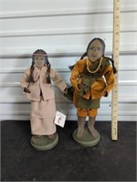 Native American decorative figures
