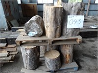 12 x Pine Stool Logs 300mm dia x 550mm high