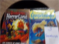 3 Goosebumps books