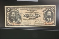 1915 Mexico Revolutionary Currency