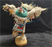 Eagle kachina signed