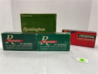 4 REMINGTON & FEDERAL VINTAGE 30-30 WINCHESTER