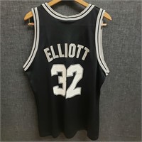 Sean Elliott Spurs Champion Jersey , #32