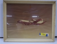 1962 Framed Photograph of Airplane