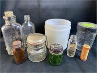 Vintage Jars And Bottles