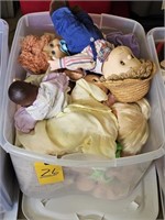 SEVERAL DOLLS OF DIFFERENT KINDS FOR ONE MONEY