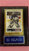 Toronto Maple Leafs Ed Belfor Hockey Card