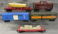 5 Late Lionel Freight Cars