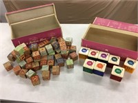 Vintage block sets
