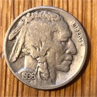 1936 S Buffalo Nickel Coin