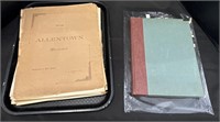 Local 19th Century Allentown Illustrated Prints,