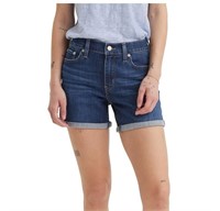 New Women’s Levi’s Mid-Length Shorts 28

Size