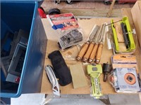 storage box with tools and more