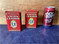 Union leader tobacco tins