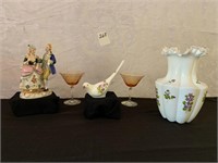 Fenton, Occupied Japan Figurines & Vase ++