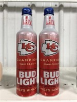 PAIR OF CHIEFS BOTTLES