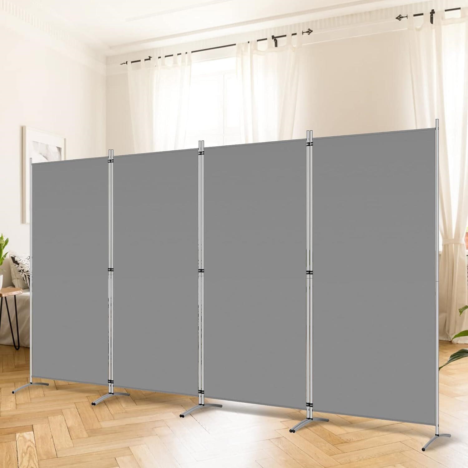 RANTILA 4-Panel Divider  136'x20'x71'  Grey