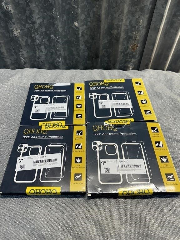 4 packs of screen protectors