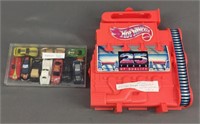 Vintage Hot Wheels Case And Cars