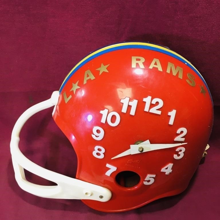 Spartas LA Rams NFL Wall Clock (Vintage)