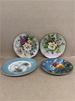 Hand-painted collector plates
