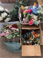 Lot of flowers with a few arrangements