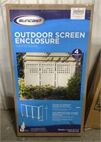 Suncast Outdoor Screen Enclosure. Each Panel 23”