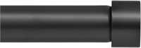 Ivilon Black Curtain Rod, 1in, 120-240in
