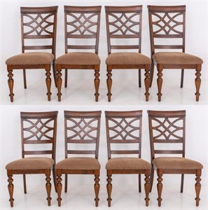 Modern Upholstered Dining Chairs, 8