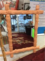 Southwestern styled mirror