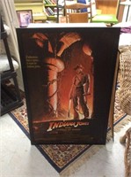Indiana Jones framed poster
