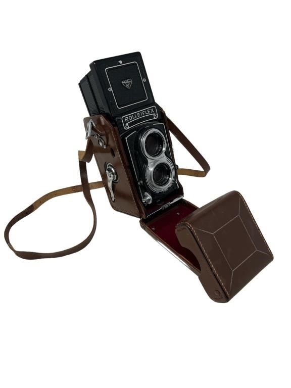 Rolleiflex Synchro compur Franke Heidecke camera