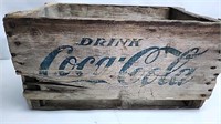 Wood Coca Cola Bottle Crate