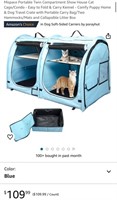 COLLAPSIBLE PET KENNEL (OPEN BOX)