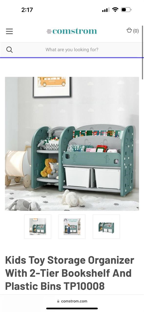 Kids toy storage