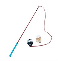 Outward Hound Tail Teaser Durable Dog Wand with