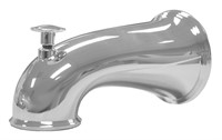 DANCO 5-1/2’’Decorative Tub Spout Chrome Grey$30